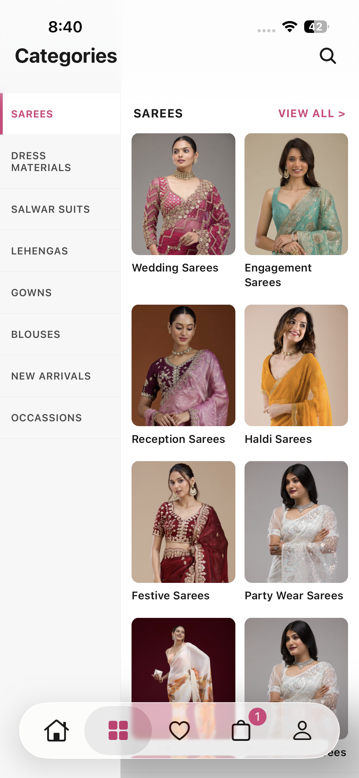 Sona Sarees — screen 3