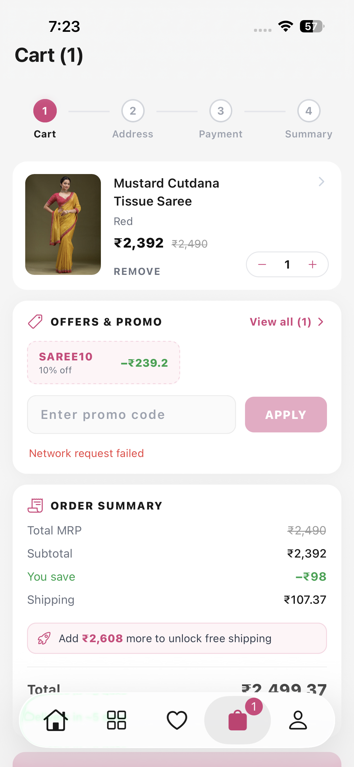 Sona Sarees — screen 2